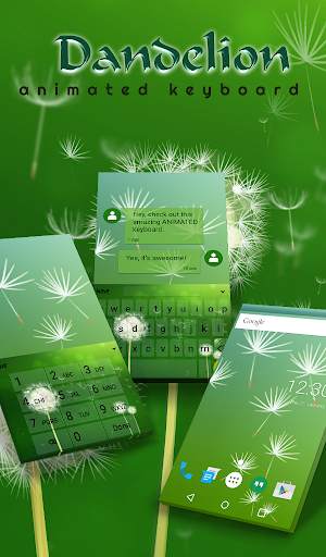 Dandelion Live Wallpaper Theme screenshot 1