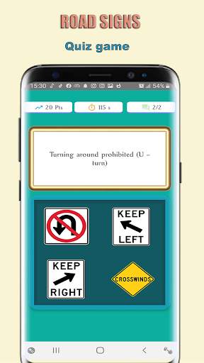 ⛔️ Traffic Signs ⛔️ - Road signs practice test скриншот 3