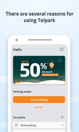 Telpark Personal parking meter screenshot 3