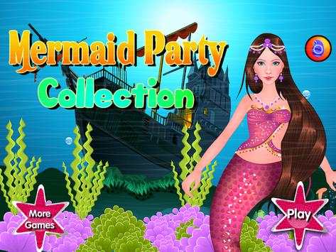 Mermaid party games for girls screenshot 1