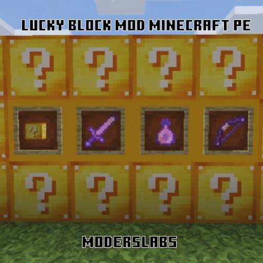 Lucky Block Mod Minecraft PE screenshot 4