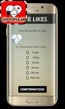 Likes for Facebook Prank screenshot 4