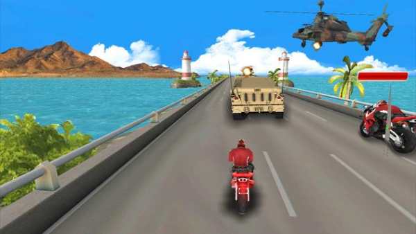 Moto Bike Shooter- Bike Attack 3D Game screenshot 2
