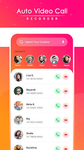 Auto Video Call Recording screenshot 3