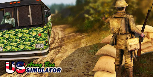 US Army Bus Driver 2021: Military Coach Simulator screenshot 2