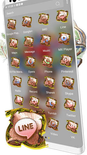 Deer Art Launcher Theme screenshot 2