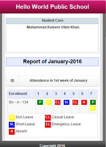 Student Care screenshot 1