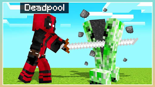 Deadpool Mod for Minecraft PE screenshot 2