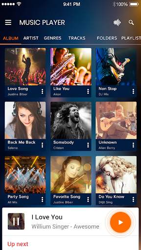 Samsung Music Player 3 تصوير الشاشة