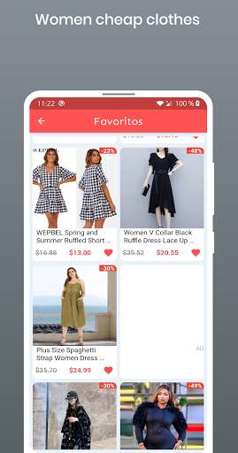 Cheap women's clothes online shopping stores screenshot 6