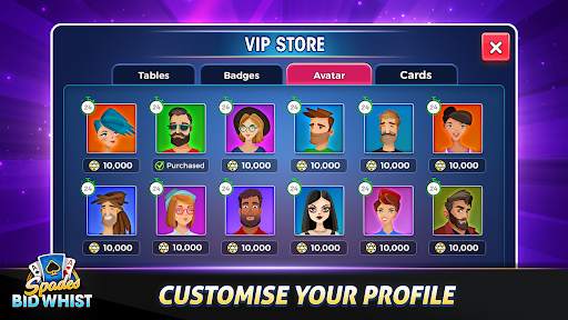 Bid Whist Spades Card Games screenshot 8