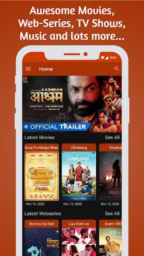 WebFlix - Web Series and Movie Trailers screenshot 4