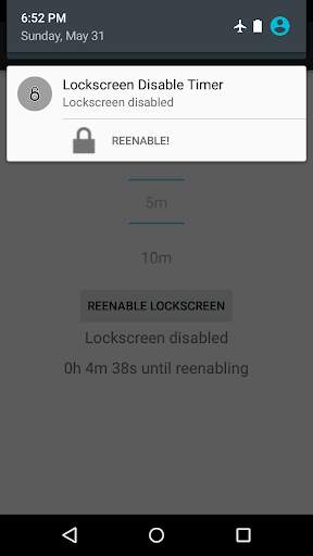 Screen Lock Disable Timer screenshot 3