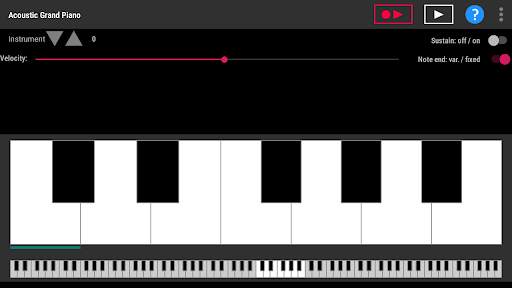 Simple piano with recorder screenshot 9