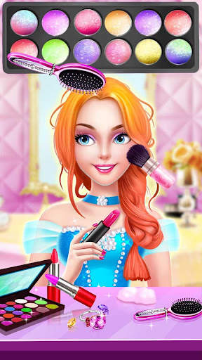 Long Hair Princess Salon Games screenshot 3