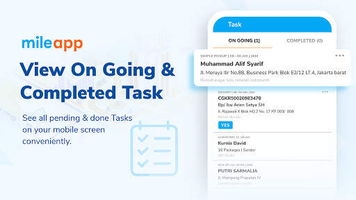 MileApp Worker screenshot 1