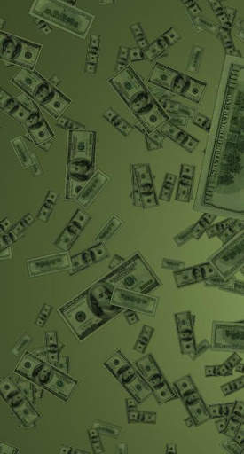 Money rain live wallpaper screenshot 1