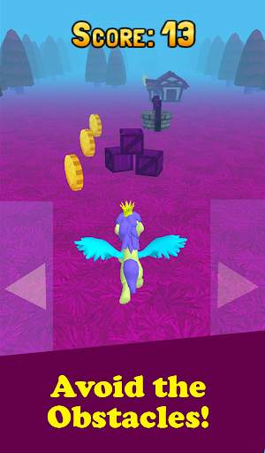 My Little Unicorn Dash 3D HD screenshot 5