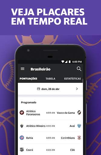 Yahoo Esportes screenshot 1