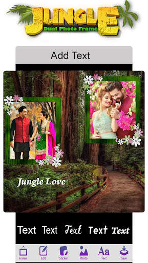 Jungle Dual Photo Frame screenshot 5