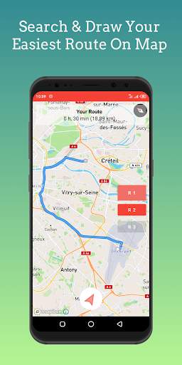 GPS Navigation Route tracker screenshot 1