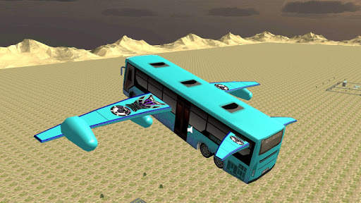 Flying Euro City Bus скриншот 2