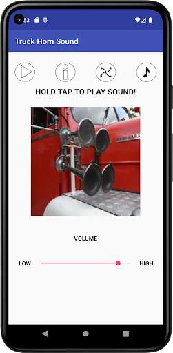 Truck Horn Sound screenshot 1