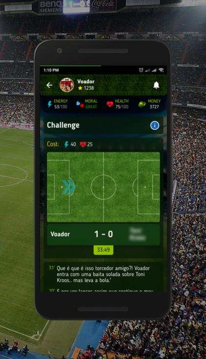 Boleiro Football player screenshot 3