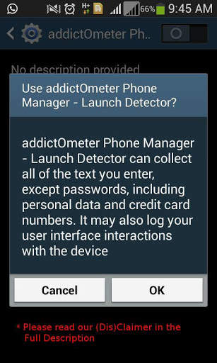 addictOmeter Phone Manager screenshot 7