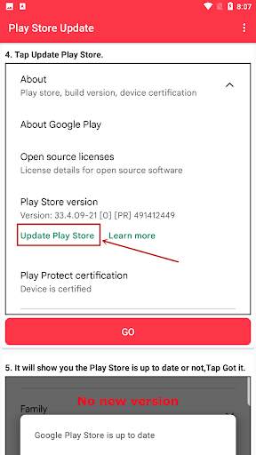 Play Store Update screenshot 5