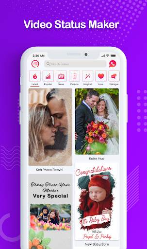 VidShort : Video Status Maker screenshot 1