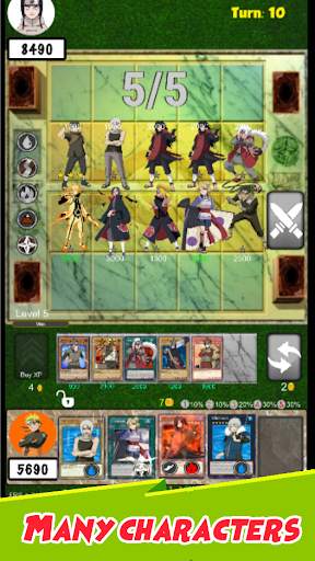 Naruto TFT - Play Naruto with auto chess Rule screenshot 3