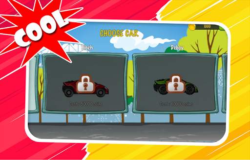 Monster Car Uphill Racing screenshot 3