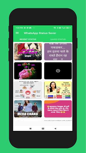 Status Saver for WhatsApp 2021 - Free screenshot 1