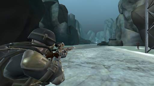 Commando zombie highway Game screenshot 4