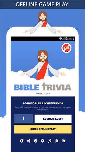 Bible Trivia Quiz Game -  Free screenshot 1