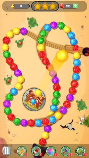 Jungle Marble Blast Games screenshot 5
