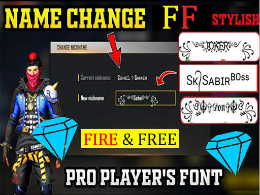 Nickname Finder Fire 💎 : Free Name Style  ⚡ screenshot 1