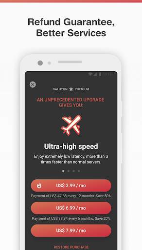 Saluton Free VPN – Unlimited, Fast and Secure VPN screenshot 8