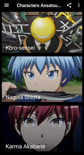 Characters Ansatsu Wallpaper Kyoushitsu screenshot 1