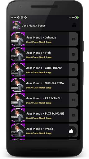 Jass Manak - Punjabi Songs screenshot 4