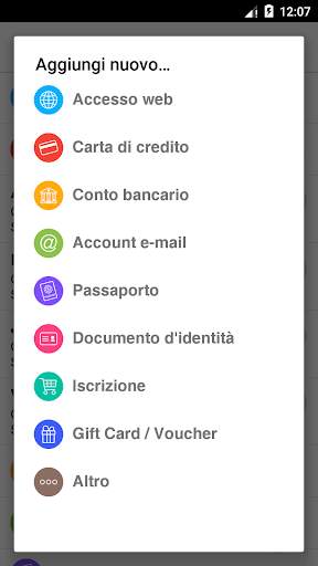 Armadietto Password e Manager screenshot 5