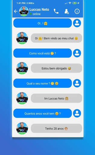 Fake 📱 Chat   video call (Simulation) screenshot 4