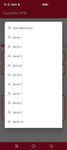 QUICK NET VPN screenshot 3