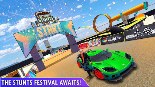 GT Stunt Mega Ramp Stunt Racer स्क्रीनशॉट 2