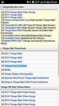 Telugu Songs Wap screenshot 5