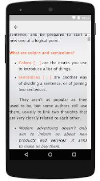 English Punctuation Rules скриншот 3