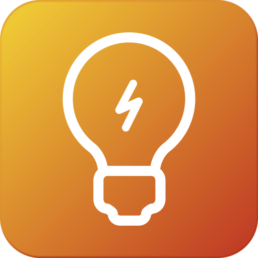 One-touch flash (LED Light) icon