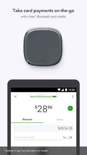 QuickBooks GoPayment screenshot 1