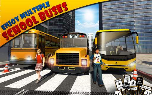 Schoolbus Driver 3D SIM screenshot 14